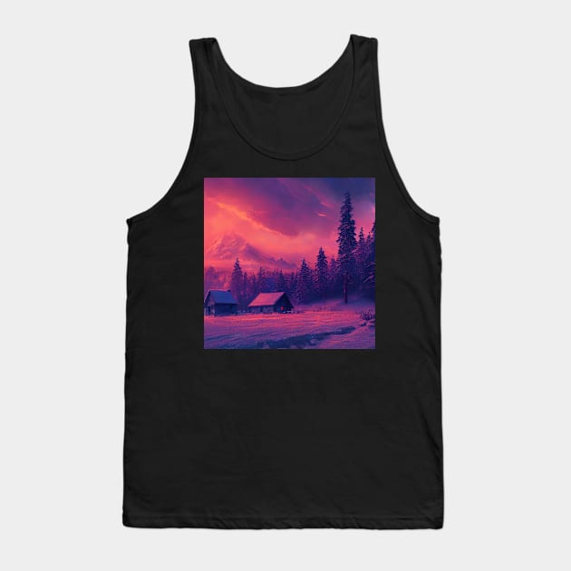 Pink hour Tank Top by Andom-studios